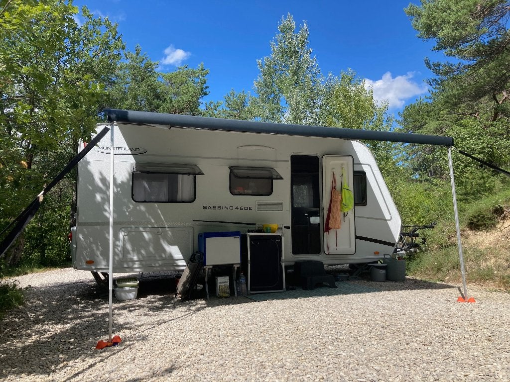 LMC Sassino 460 E Münsterland  Zeer mooie caravan, Caravanes & Camping, Jusqu'à 4, 6 à 7 mètres, LMC et Münsterland, Particulier