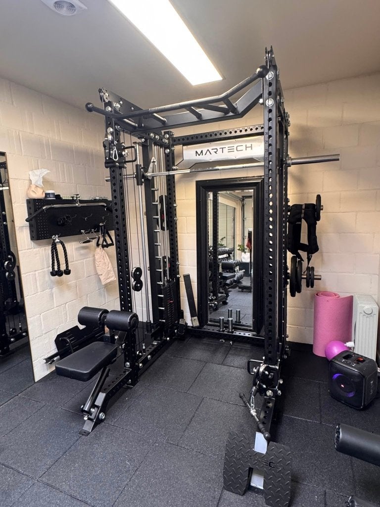 Martech M8 3-in-1 Performance Rack — | incl. levering, Sport en Fitness, Benen, Tmartens@fitnessdepot.be, Ophalen of Verzenden