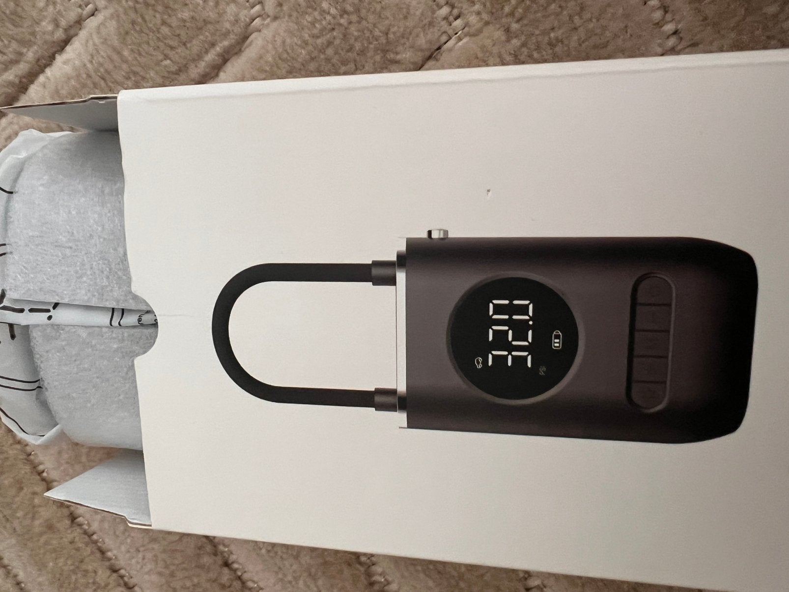 Multifuncionele mobiel bandenpomp, Ophalen, Nieuw