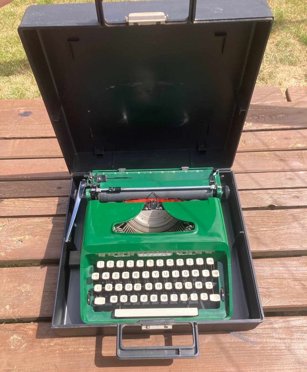 Vibtagr Remington Concord Typemachine, Ophalen, Gebruikt