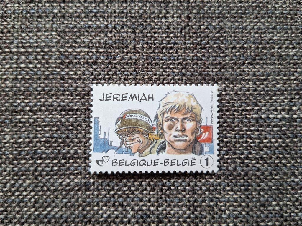 Hermann Jeremiah - Postzegel (2008), Collections, Personnages de BD, Comme neuf, Ustensile, Autres personnages, Enlèvement ou Envoi