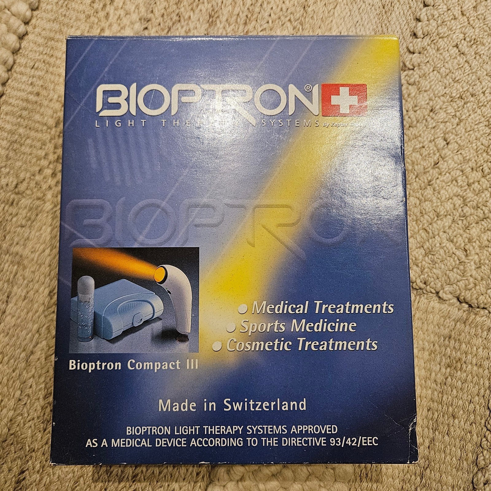Zepter Bioptron Compact 3 + color therapy Original Light The, Enlèvement ou Envoi