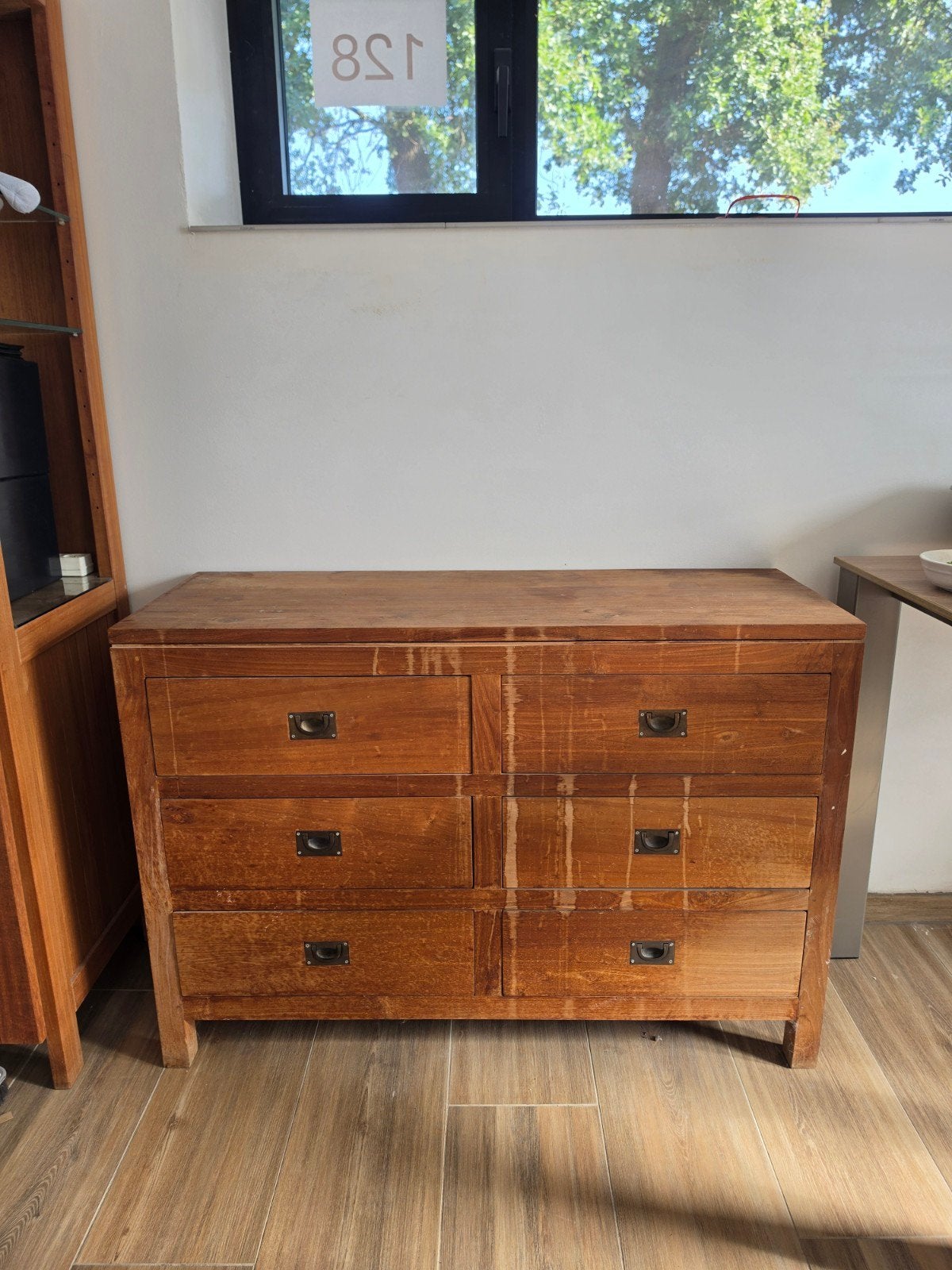 dressoir kast, Ophalen