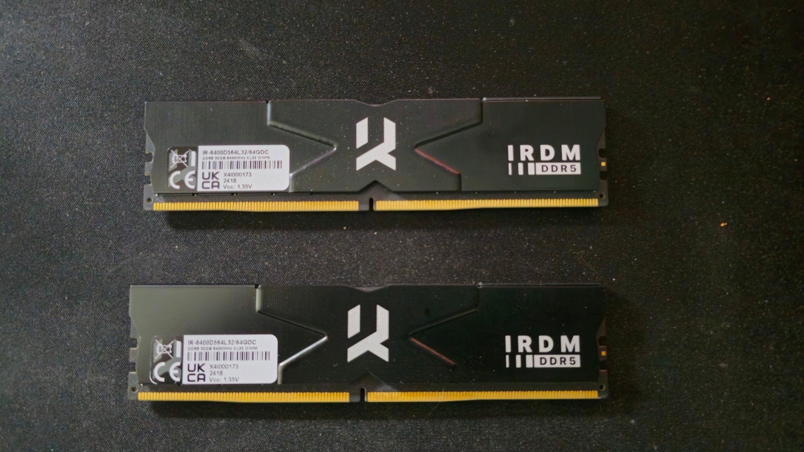 Ram set 2x 32GB @6400MHz IRDM, Computers en Software, RAM geheugen, Ophalen