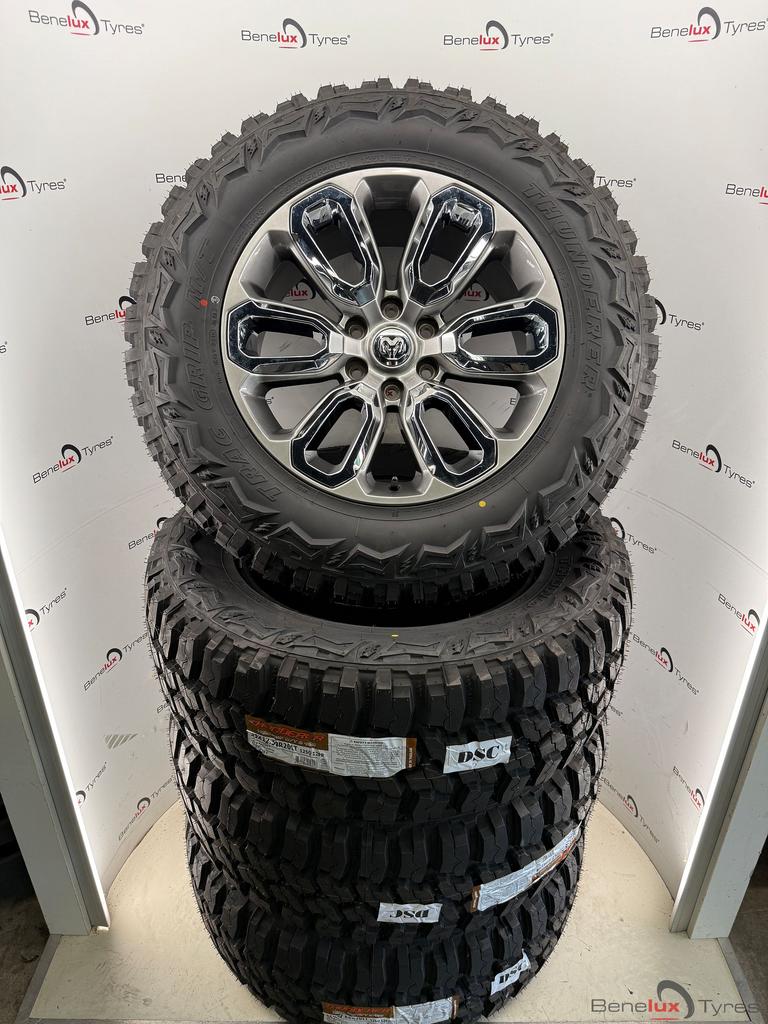 20'' MUD Dodge Ram 1500 6 gaats 2018 - heden nieuwste model, Auto-onderdelen, -, 275 mm, -, Banden en Velgen