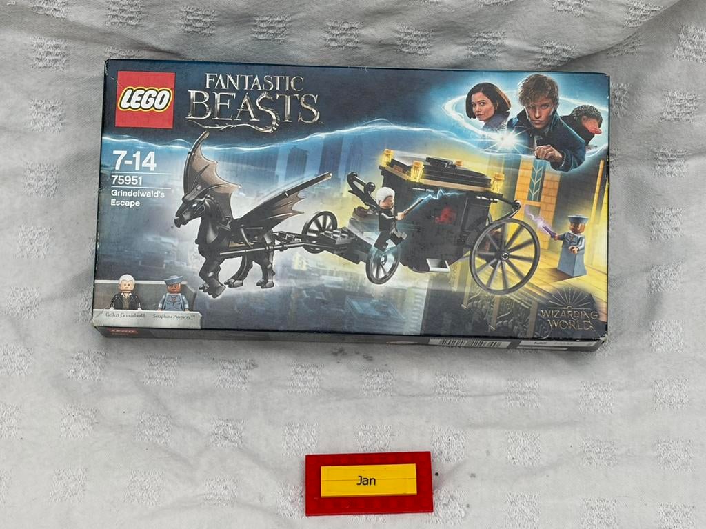 Lego harry potter 75951 sealed, Lego, Ophalen of Verzenden, Complete set, Compleet