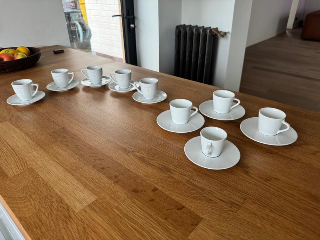 Nespresso tasje, Ophalen
