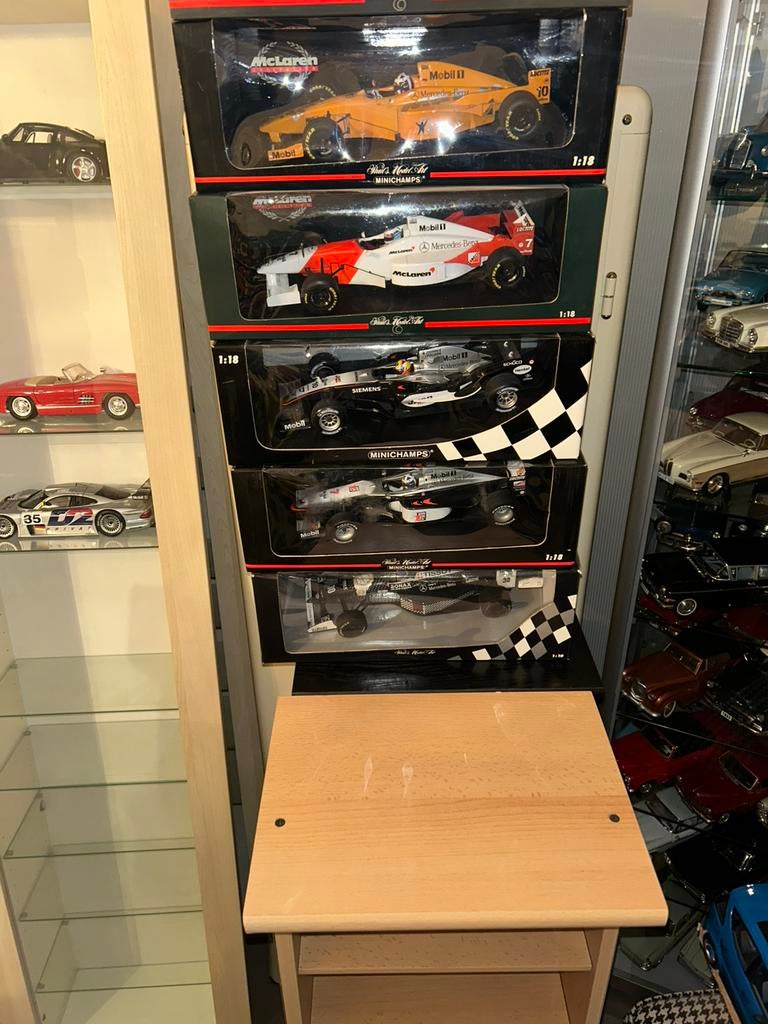 Formule 1 minichamp 50 e stuk, Ophalen, Zo goed als nieuw
