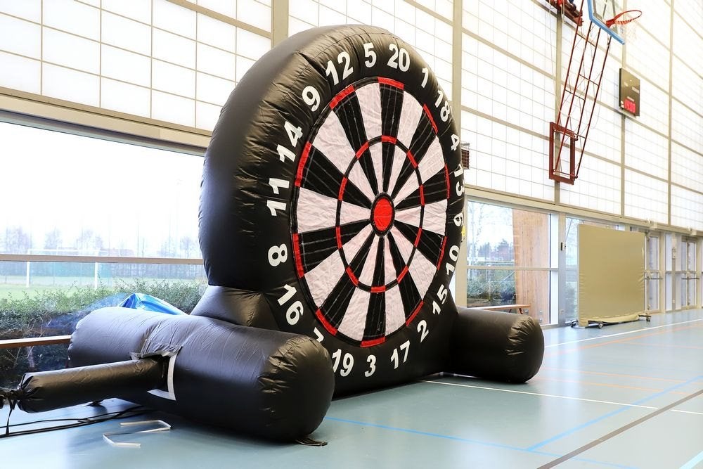 Voetbaldarts te huur (3 meter), Ophalen
