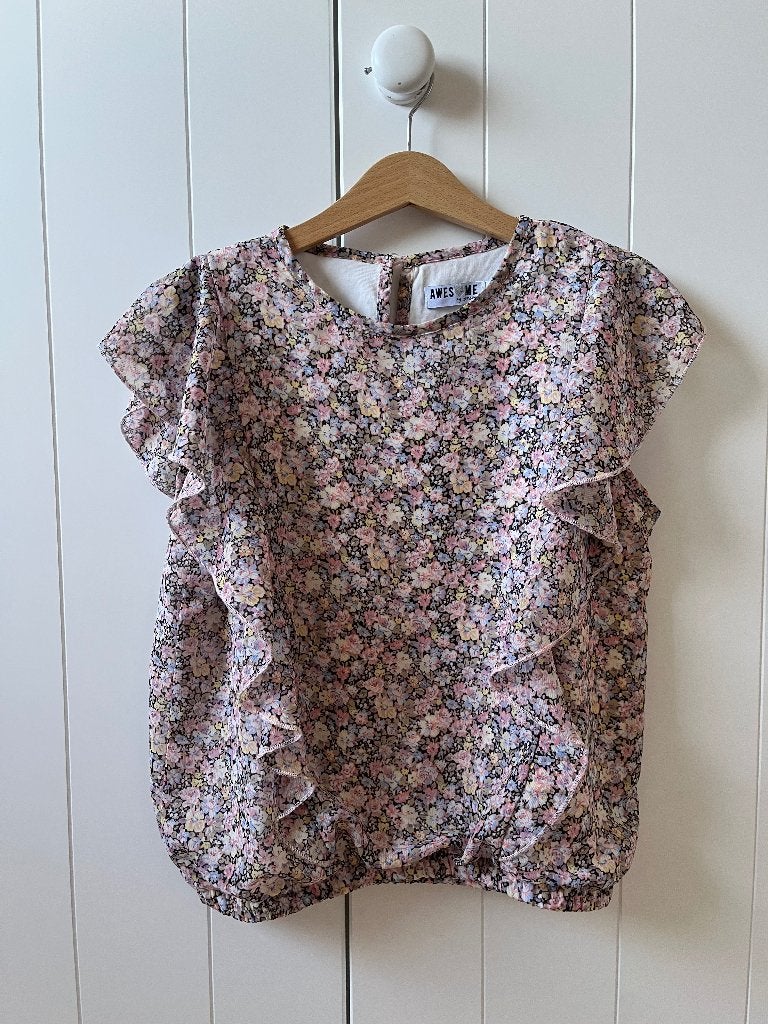 AWESOME leuk bloesje maat 152 (kan langer), Kinderen en Baby's, Meisje, Awesome by Someone, Ophalen of Verzenden, Zo goed als nieuw