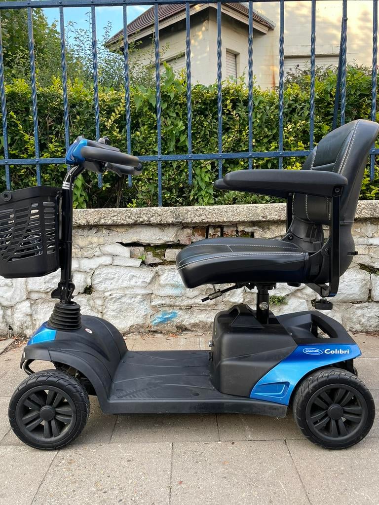 Scootmobiel INVACARE COLIBRI scooter électrique PMR, Enlèvement ou Envoi, Pliant, Comme neuf, Fauteuil roulant électrique