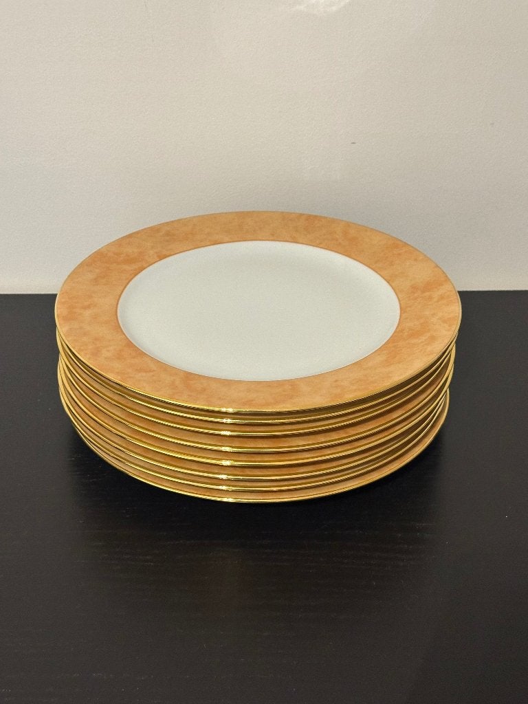 8x Philippe Deshoulières Scala Limoges kijkborden, Maison & Meubles, Cuisine | Vaisselle, Neuf, Assiettes(s), Autres styles, Porcelaine