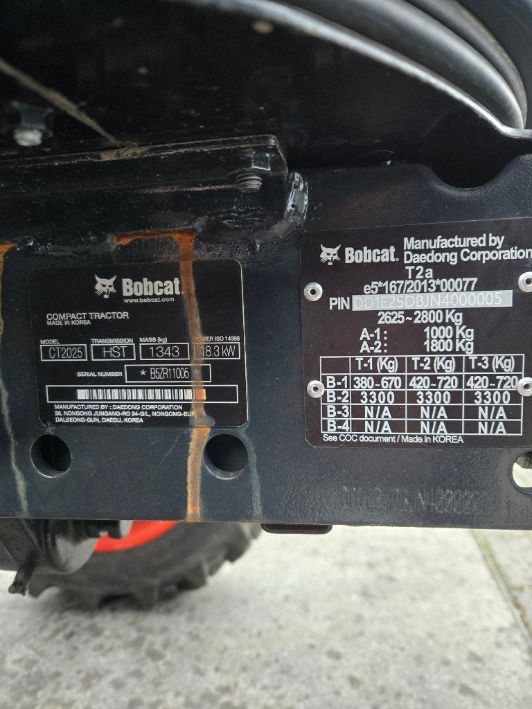 Bobcat CT 2025, Articles professionnels, Agriculture | Tracteurs, Enlèvement, Neuf, Jusqu'à 80 ch