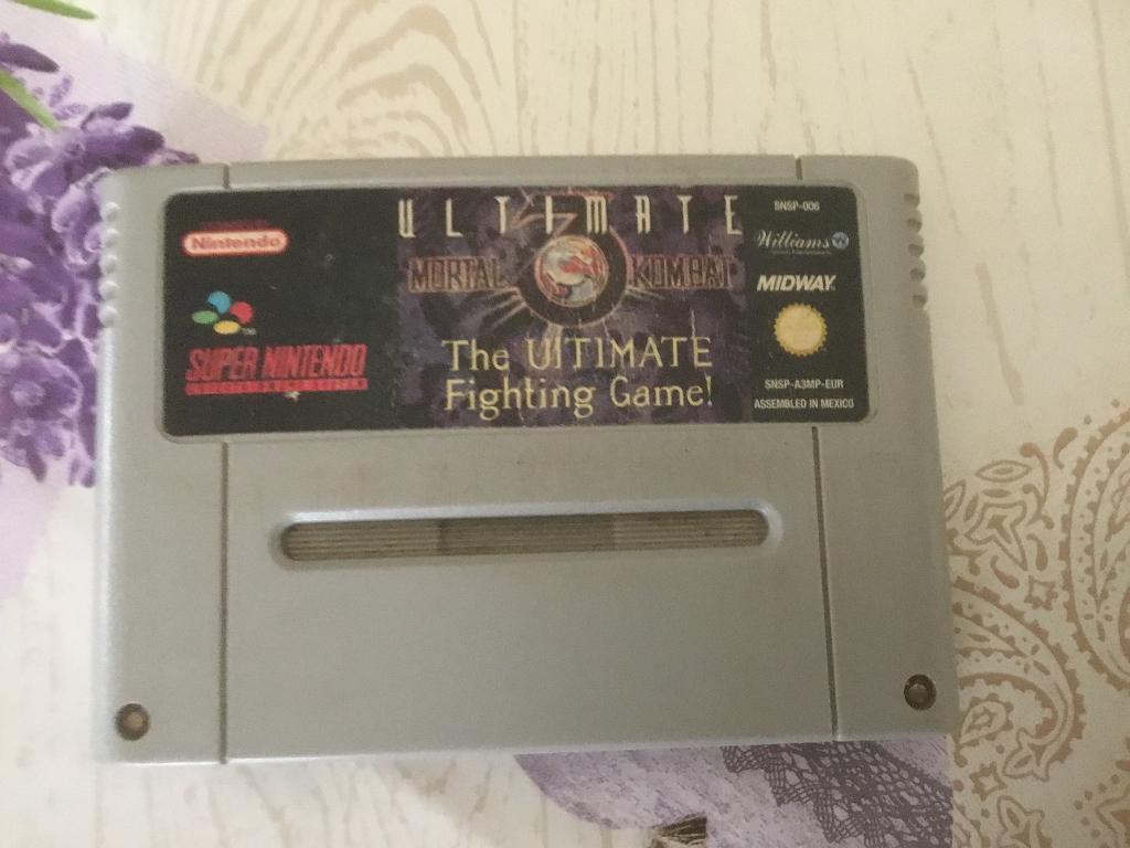 Snes mortal kombat, Ophalen