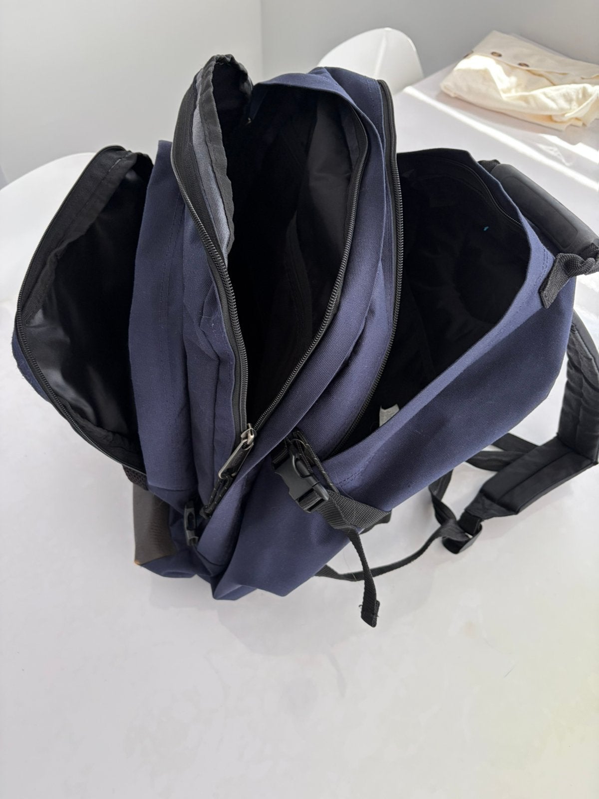 Schoolrugzak, Bijoux, Sacs & Beauté, Sacs | Cartables, 40 à 50 cm, Enlèvement, Utilisé, Bleu