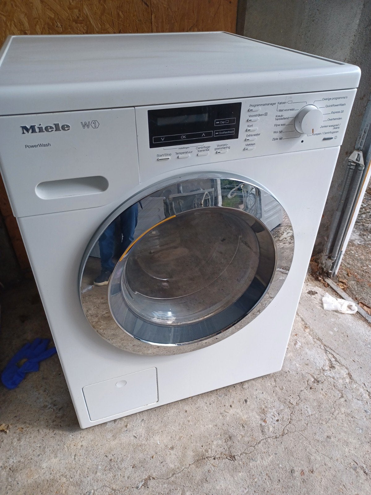 Miele Powerwash wasmachine 1600 toeren, Enlèvement ou Envoi, 1600 tours ou plus, Comme neuf, Chargeur frontal