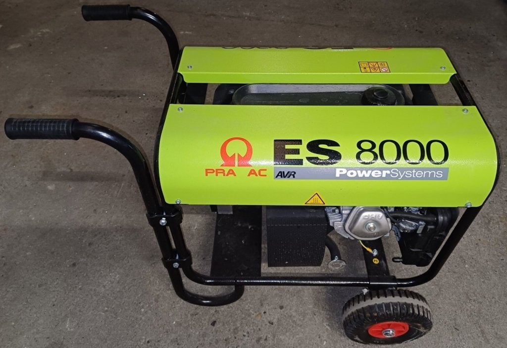 te huur: Honda stroomgroep 7kVA met voltage regeling, Ophalen