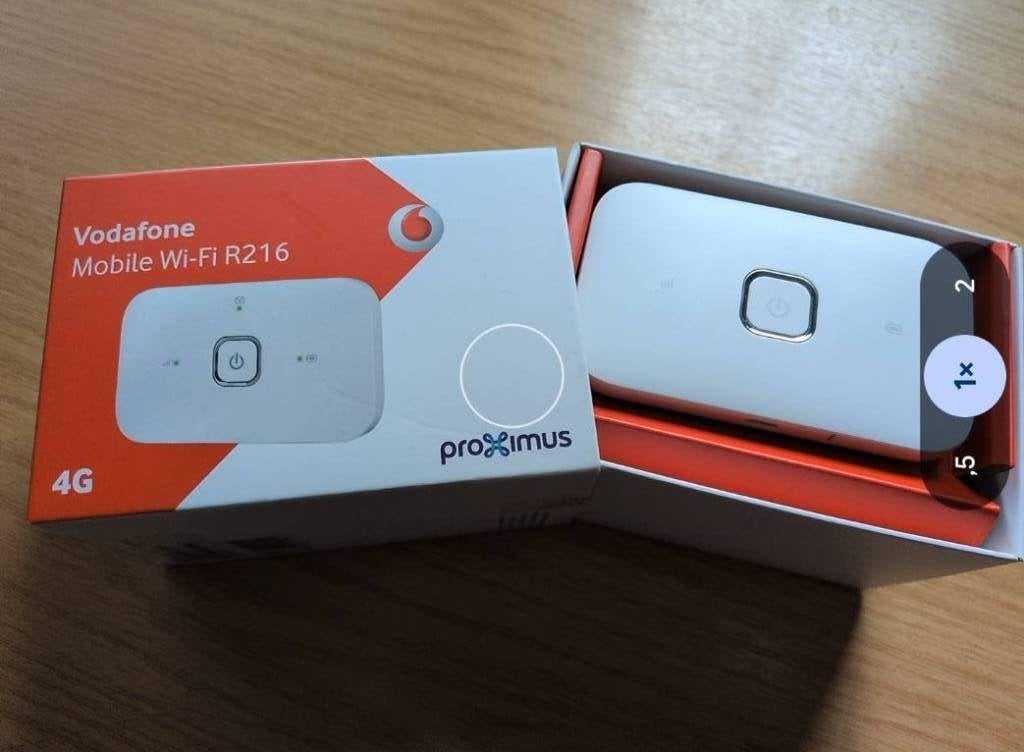 Vodafone Mobile Wi-Fi R216 - Pocket WiFi 4G Router, Computers en Software, Ophalen of Verzenden, Zo goed als nieuw, Router