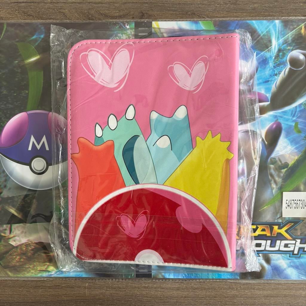 Pokemon verzamelmap - 4 pocket - album map - 400 cards, Ophalen of Verzenden, Nieuw, Overige typen, Foil