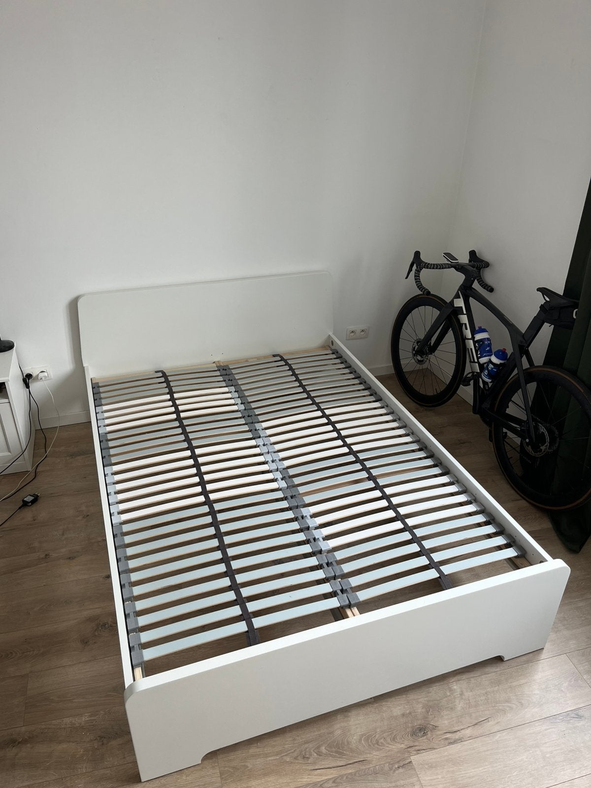 Bedframe 140x200 (+matras) ikea, Huis en Inrichting, Ophalen, Gebruikt