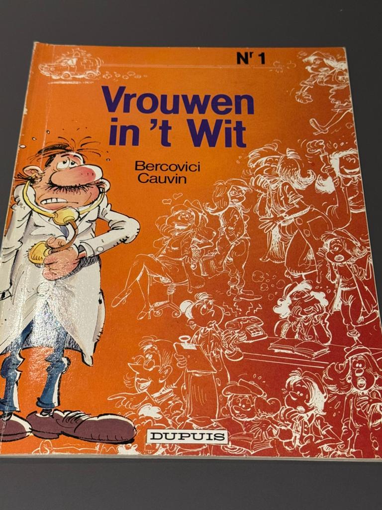 Complete reeks Vrouwen in‘t wit (1 tem 31 + 2 extra) Dupuis, Meerdere stripboeken, Ophalen of Verzenden, Gelezen