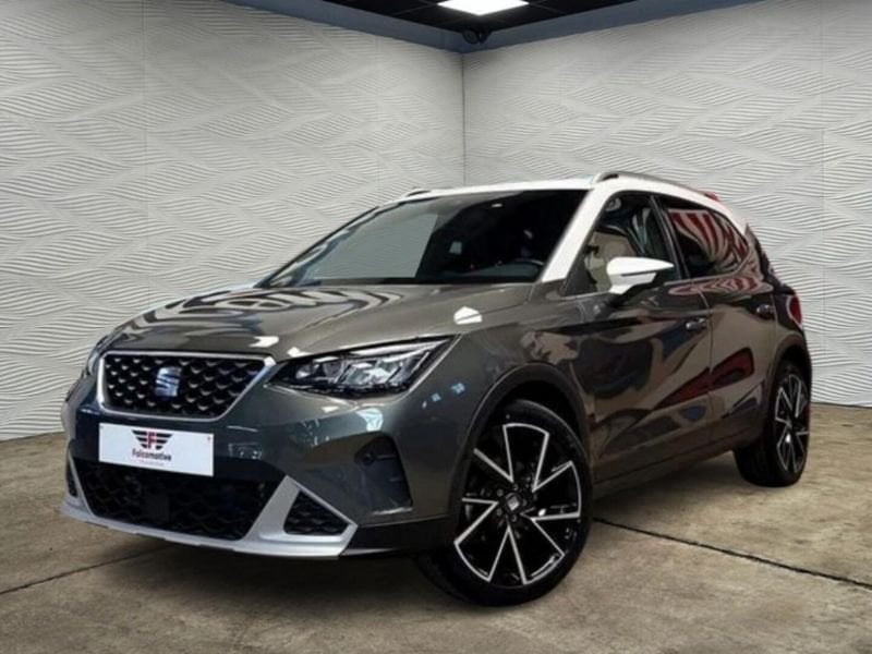SEAT Arona 1.0 TSI*DSG*ADAP-CRUISE*PDC*6.455 KM*, Autos, Seat, Argent ou Gris, Achat, Entreprise, 116 ch