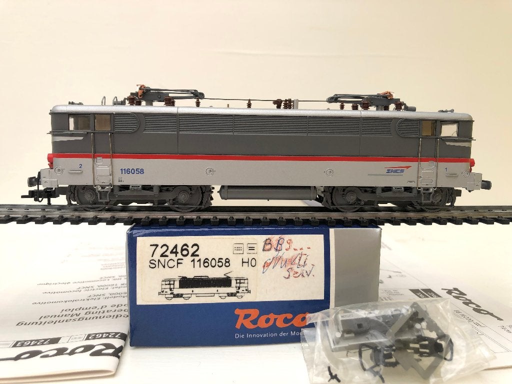 ROCO 72462 SNCF LOCOMOTIVE ÉLECTRIQUE BB116058 CORAIL+ HO, Analogique, Roco, Locomotive, Envoi
