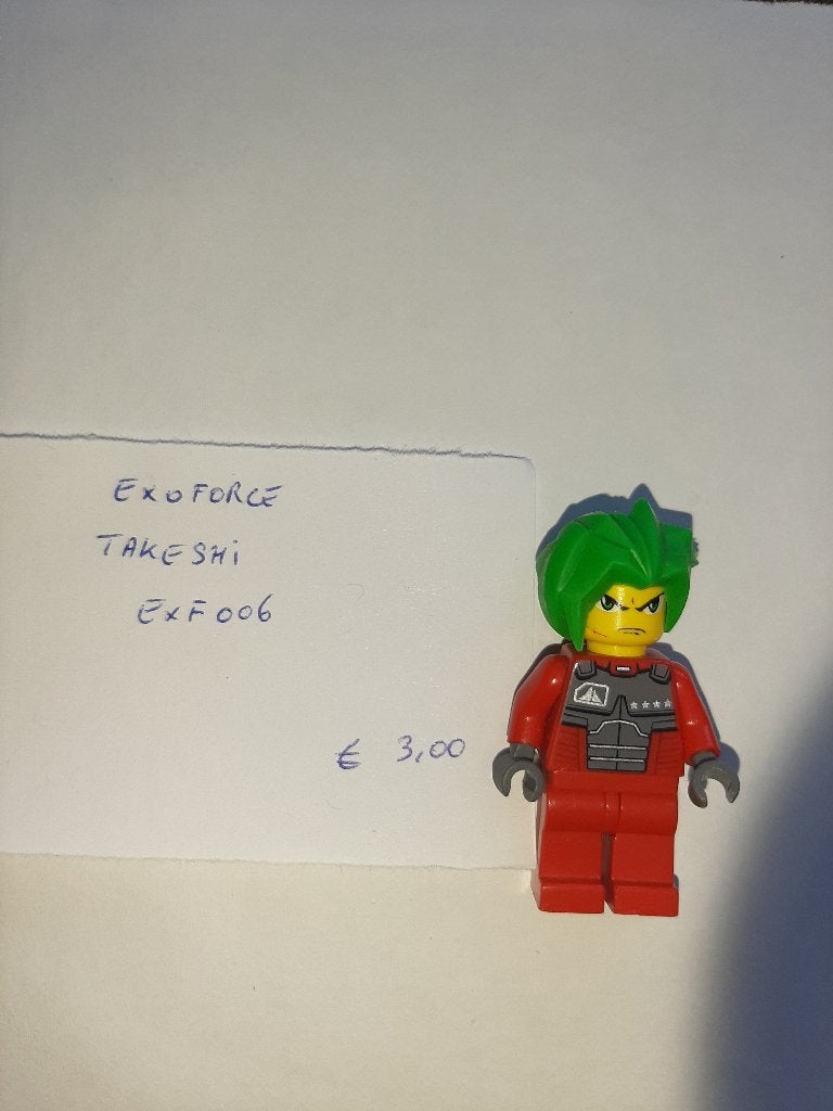 Lego Minifig exf006 Takeshi, Enlèvement ou Envoi, Lego, Comme neuf, Minifiguren serie