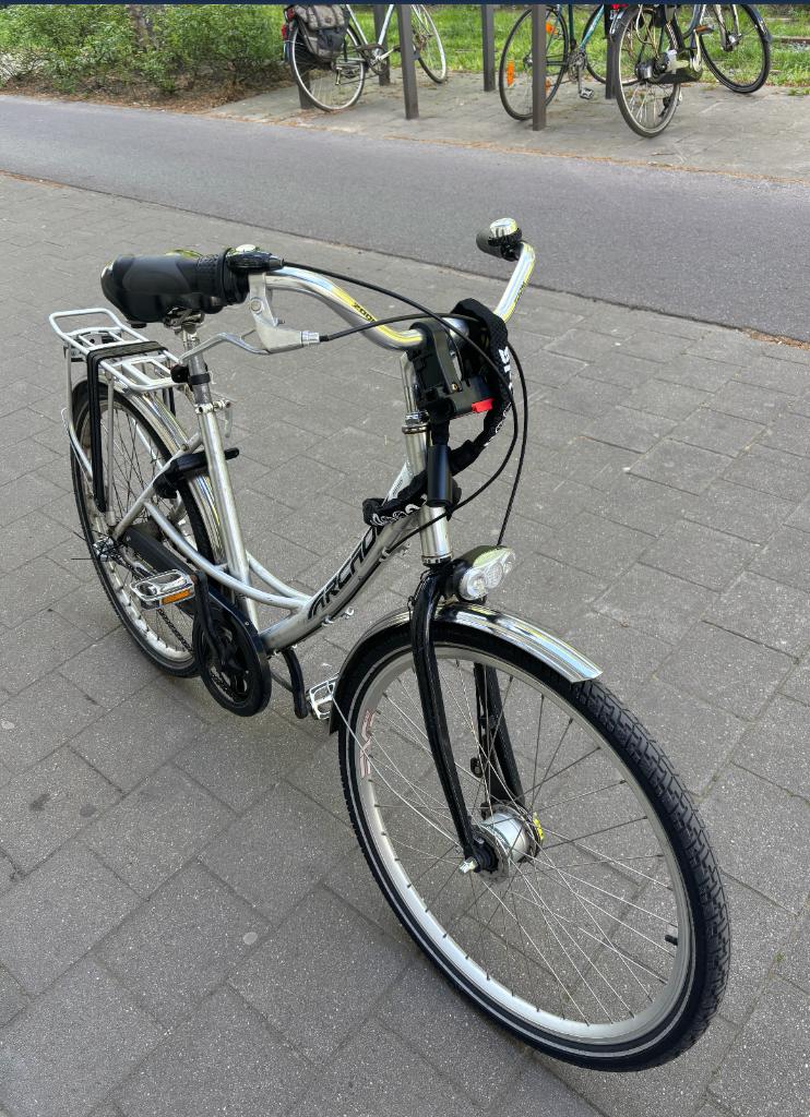 fiets 26 inch, Terugtraprem, Gebruikt, Ophalen, 26 inch of meer