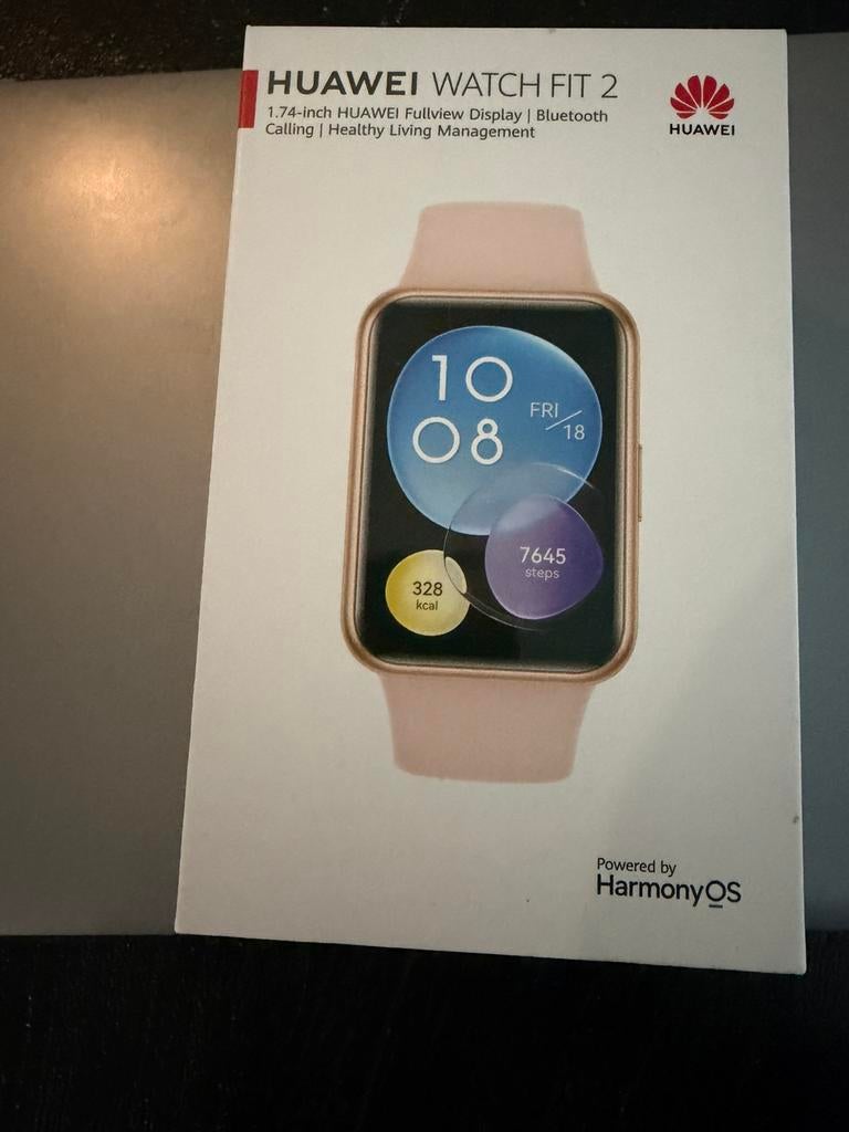Montre Huawei Fit 2 rose, Enlèvement, Comme neuf