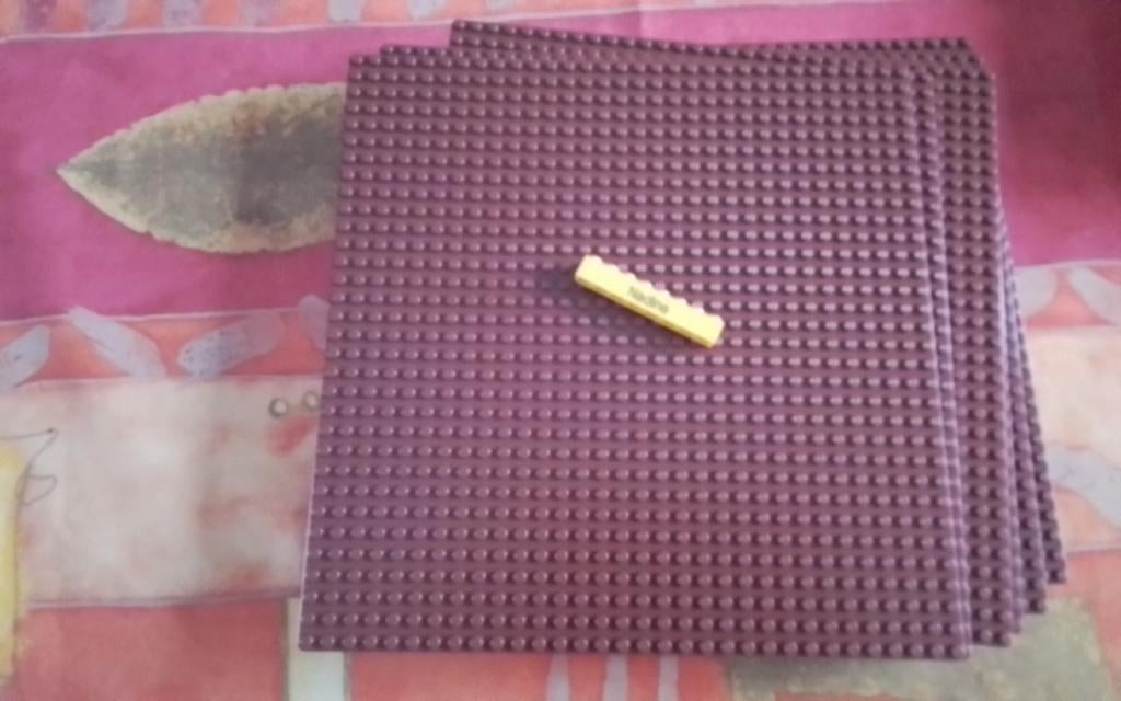 lego baseplate 32 x 32 reddish brown, Ophalen of Verzenden, Nieuw, Grondplaat, Lego
