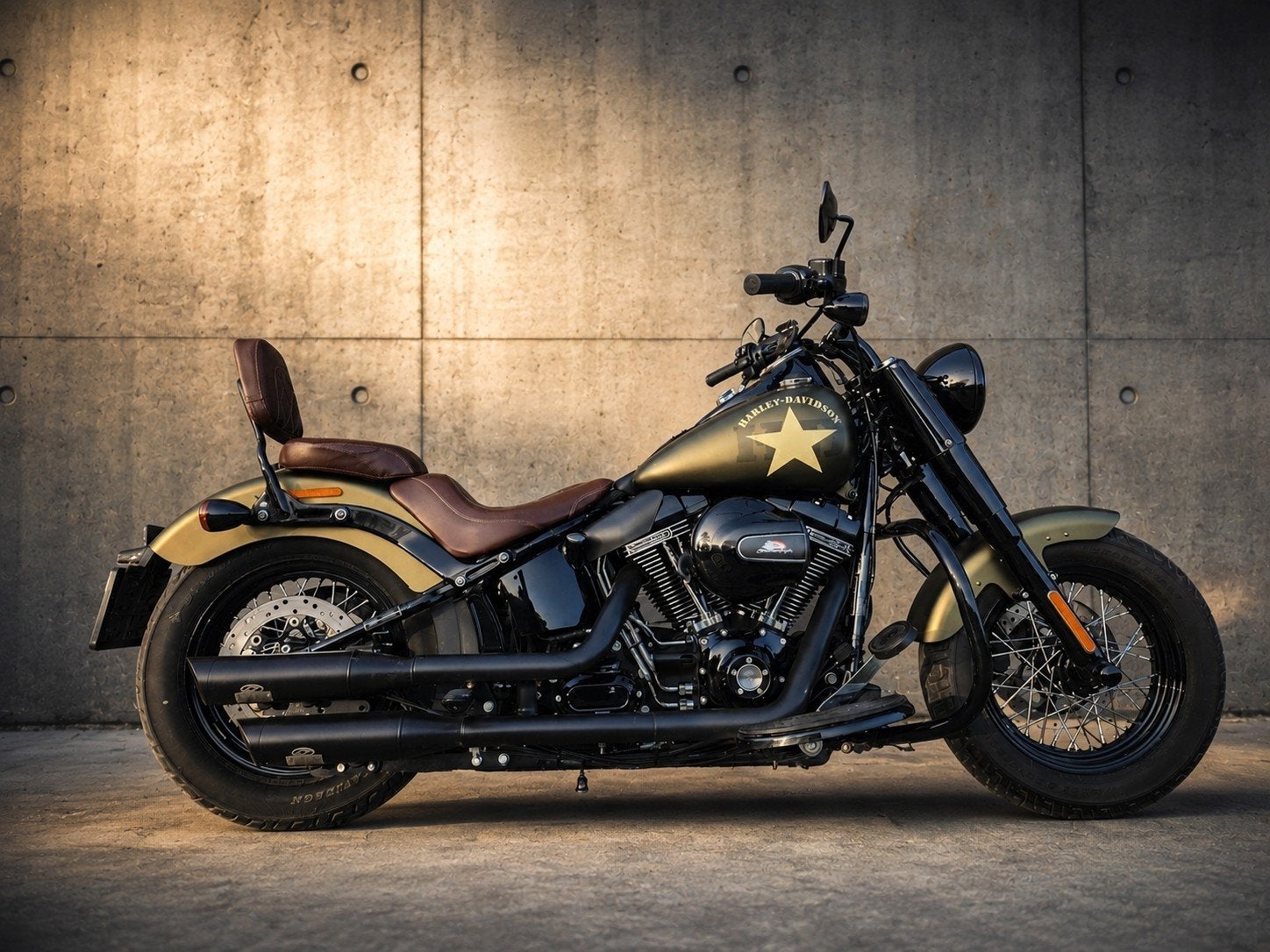 HD Softail Slim S | 2016 | Jekill & Hyde | Mustang, Motoren, 2 cilinders, Occasion, ABS, Motorrijbewijs A
