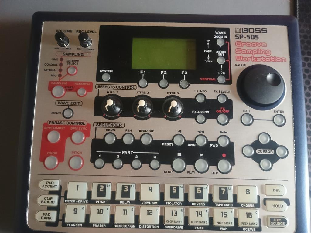 Boss sp 505 groove sampling workstation, Muziek en Instrumenten, Ophalen, Gebruikt, 61 toetsen, Overige merken