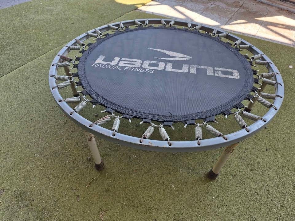 Trampoline voor fitness of cardio, Sport en Fitness, Fitnessapparatuur, Ophalen, Gebruikt