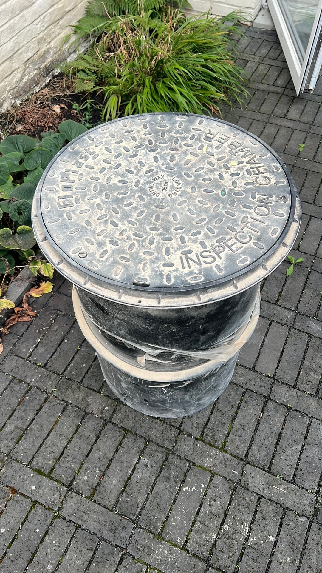 FloPlast inspectieput Ø450 mm met overrijdbaar deksel 35 kN, Doe-het-zelf en Bouw, Ophalen, Zo goed als nieuw
