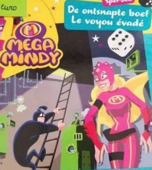 Gezelschapsspel Mega Mindy, Hobby en Vrije tijd, Ophalen, Zo goed als nieuw