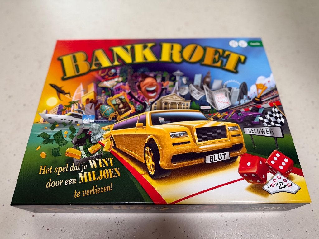 Bankroet Bordspel, 1 ou 2 joueurs, Enlèvement ou Envoi, Neuf, Identity Games