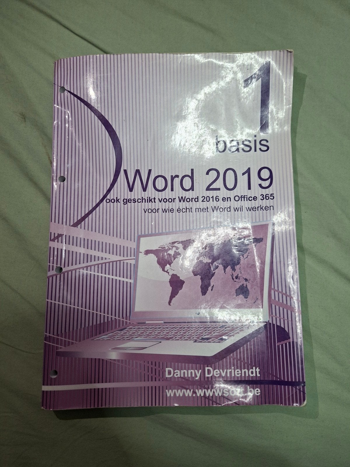 Danny Devriendt - Word 2016-2019 - 1 Basis, Livres, Livres scolaires, Enlèvement, Néerlandais, Danny Devriendt