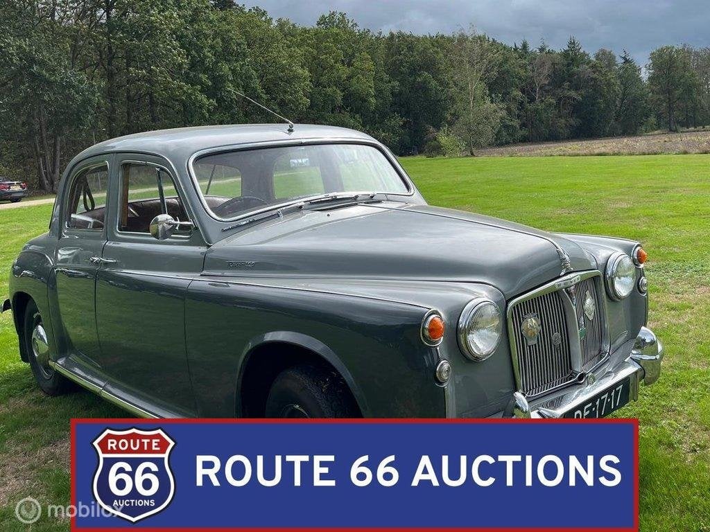 Rover P4 100 | 1961 | Route 66 Auctions, Achat, Rover, Entreprise, Boîte manuelle