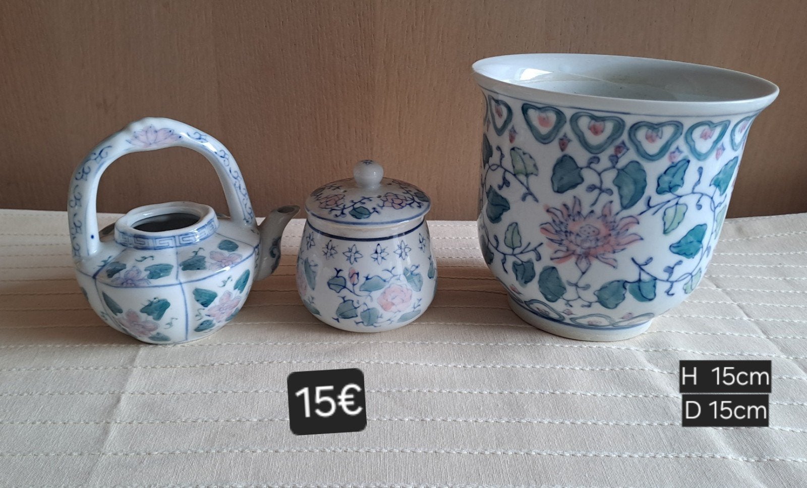 Chinees setje, Ophalen of Verzenden
