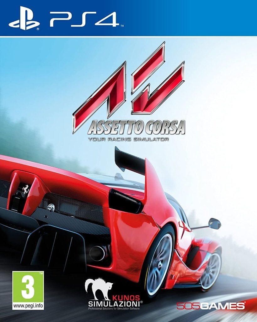 assetto corsa jeu playstation 4, Ophalen, Zo goed als nieuw