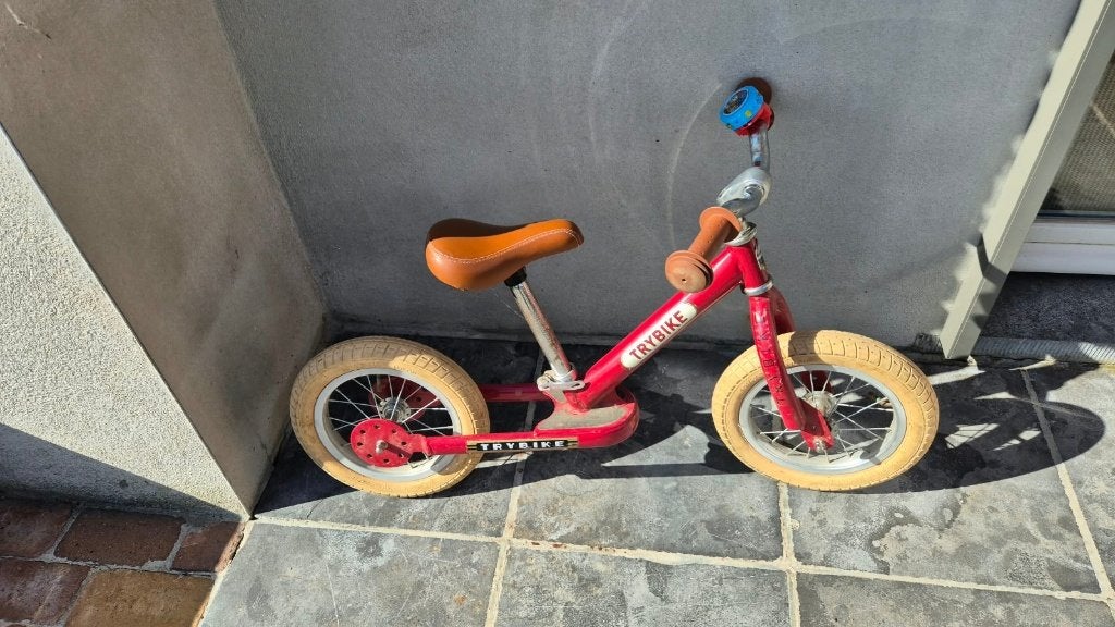Trybike STEEL met fietsbel, Ophalen, Gebruikt, Minder dan 16 inch, Trybike