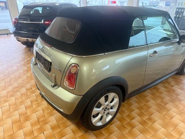 Mini Cooper S Cabrio Side WALk!! Airco Leer PDC Cruise ALU!, 4 zetels, 4 cilinders, Cabriolet, 1600 cc
