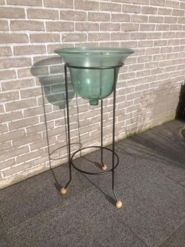 Plantenstaander met glazen stolp, Huis en Inrichting, Ophalen, Zo goed als nieuw