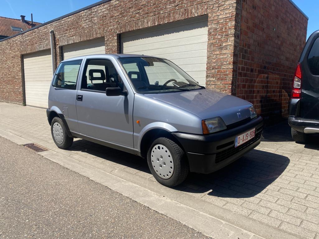 Fiat Cinquecento 900 i.e. S – 1995 – 10.350km, Autos, Fiat, Particulier, Cinquecento, Essence, Boîte manuelle, Enlèvement
