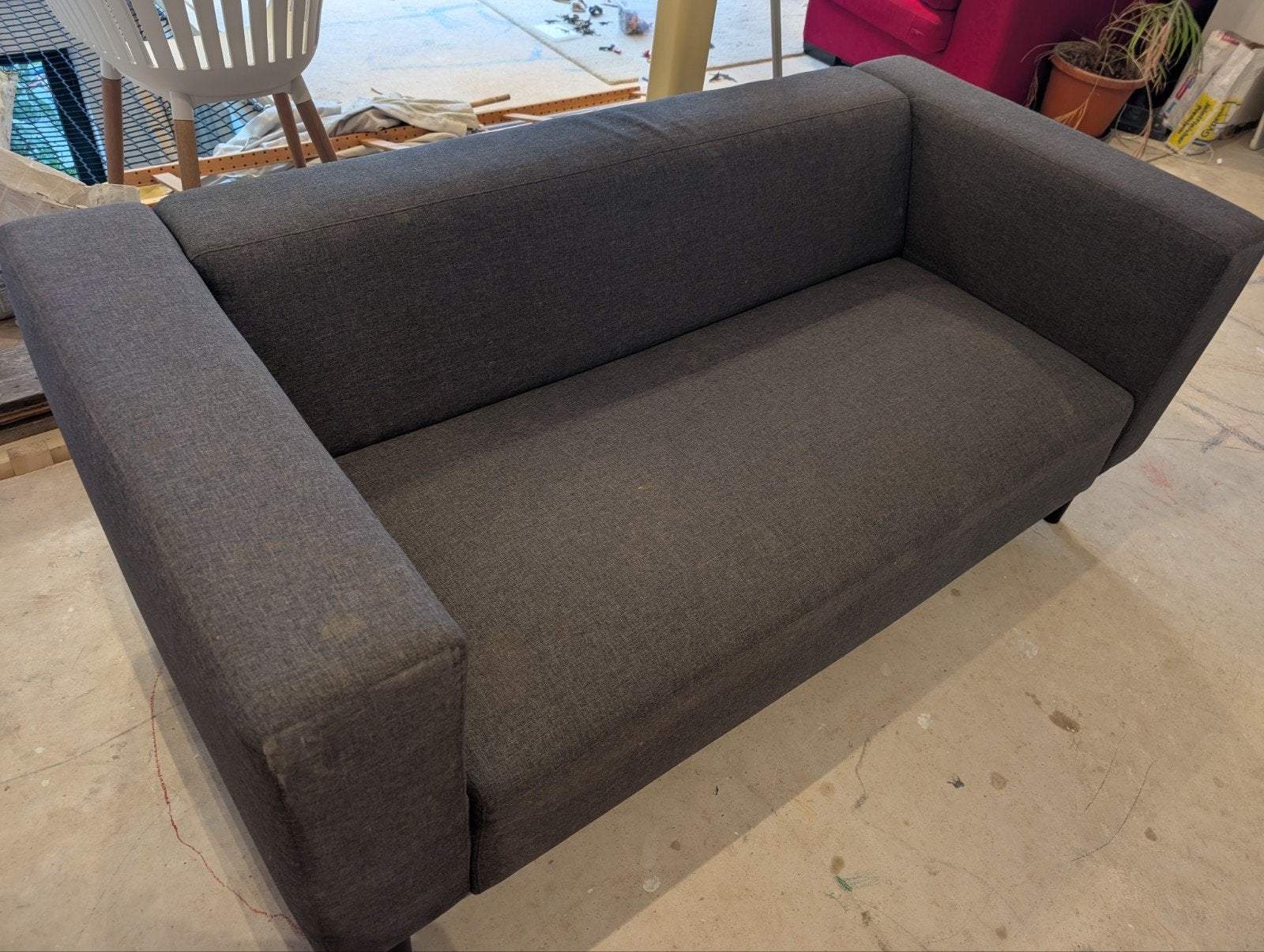 Tweezit zetel, Ophalen, Gebruikt, 150 tot 200 cm, Tweepersoons