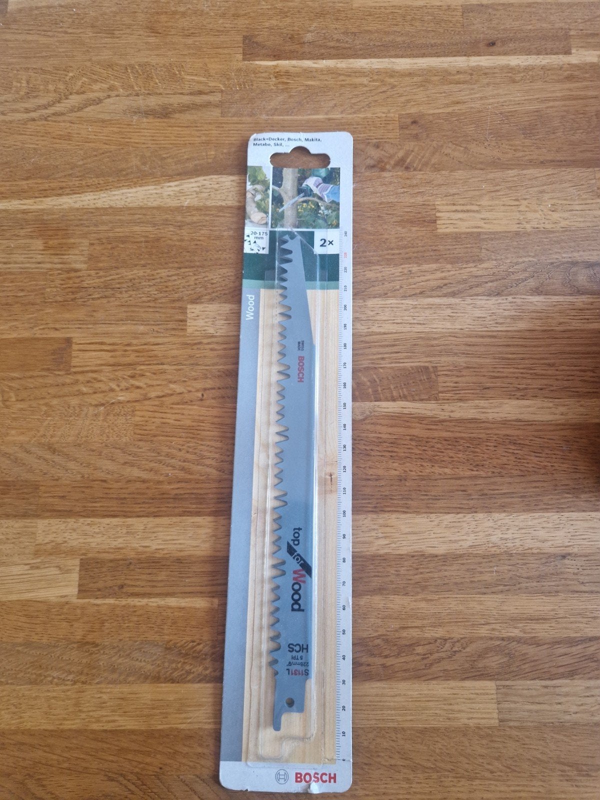 lot de 2 lames de scie sabre Bosch, Enlèvement, Comme neuf, Scie sabre, BOSCH
