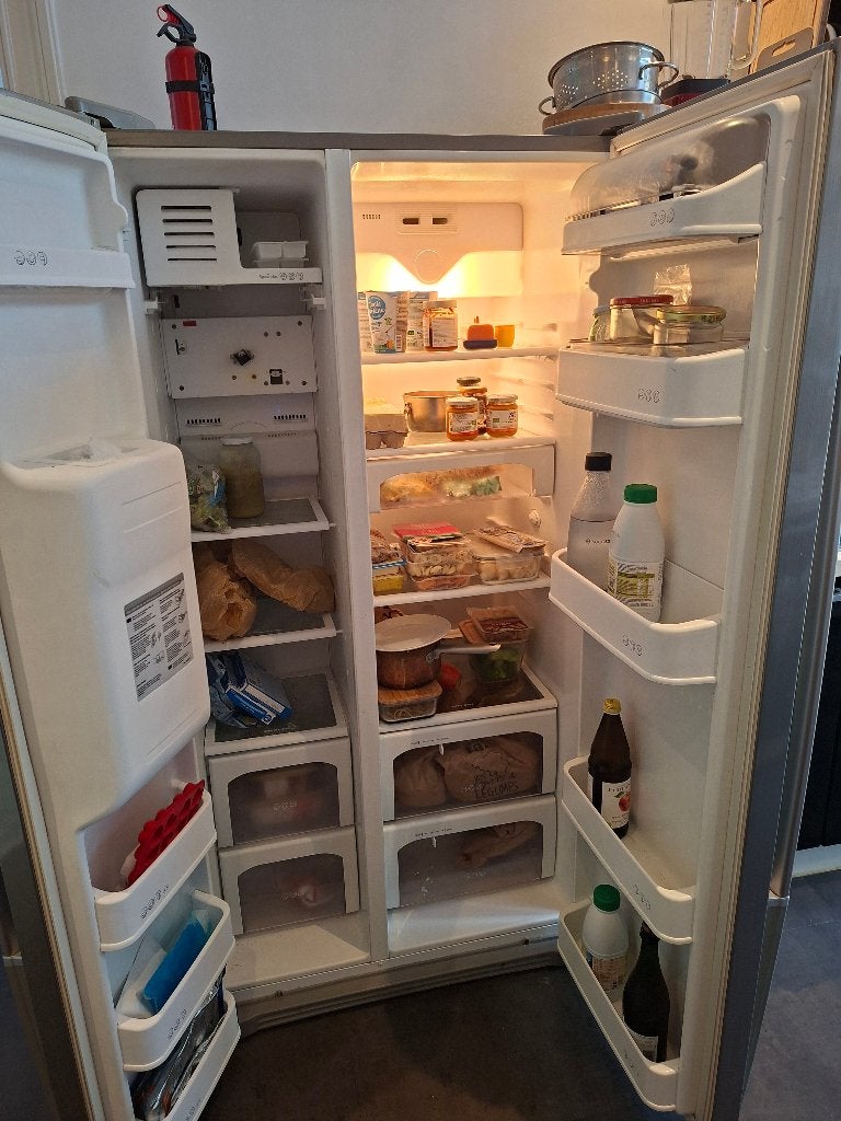 Frigo américain LG, Gris, Utilisé, 50 à 100 cm, 50 à 75 cm