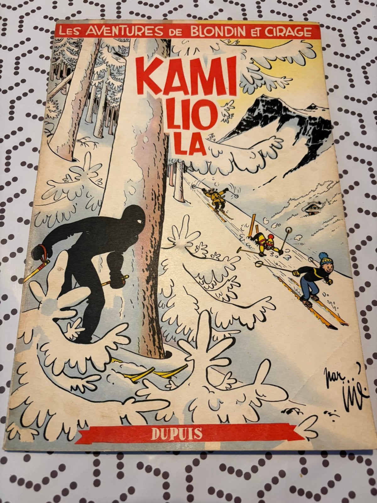 Kamiliola - Les aventures de Blondin et Cirage, Livres, BD, Une BD, Enlèvement ou Envoi, Utilisé