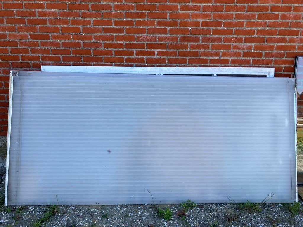 Plaques en polycarbonate à double paroi, Enlèvement, Comme neuf